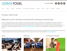 Tablet Screenshot of fussball-freestyler.de